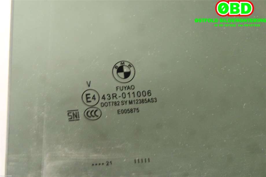 Siderute venstre bak til BMW iX3 2021-->> (BMW iX3|51 35 7 416 971|)