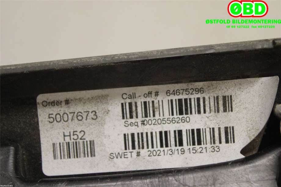 Diverse deler til BMW iX3 2021-->>  (BMW iX3|51139482539|)
