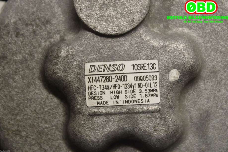 Aircondition kompressor til Suzuki SX4 S-CROSS 2013-->> (Type II)  (SUZUKI||XI4472802400)