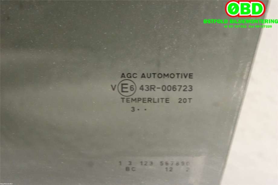 Siderute venstre bak til Suzuki SX4 S-CROSS 2013-->> (Type II)  (SUZUKI|84546-61M10|)