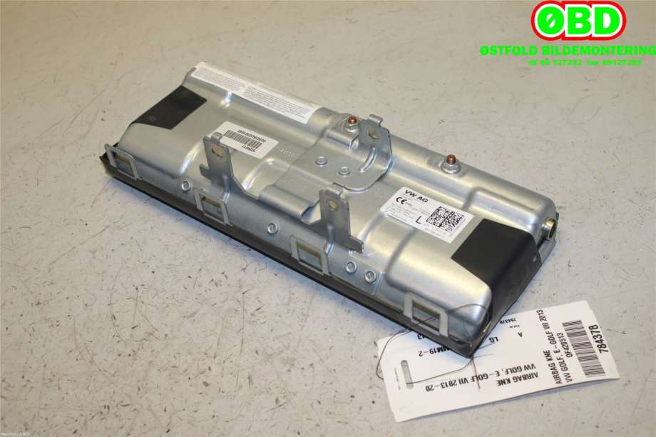 Airbag kne til VW e-Golf 2017-2020 (Fase 2)  (VOLKSWAGEN|5G1 880 841 G|5G1 880 841 H|5G1880841G)
