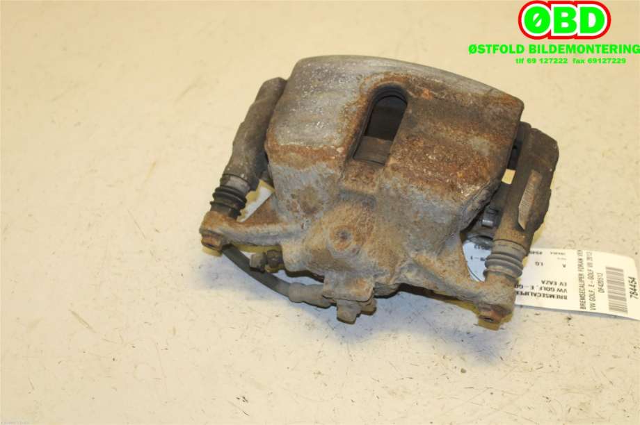 Bremsecaliper venstre foran til VW e-Golf 2017-2020 (Fase 2) (VOLKSWAGEN|8V0 615 123|)