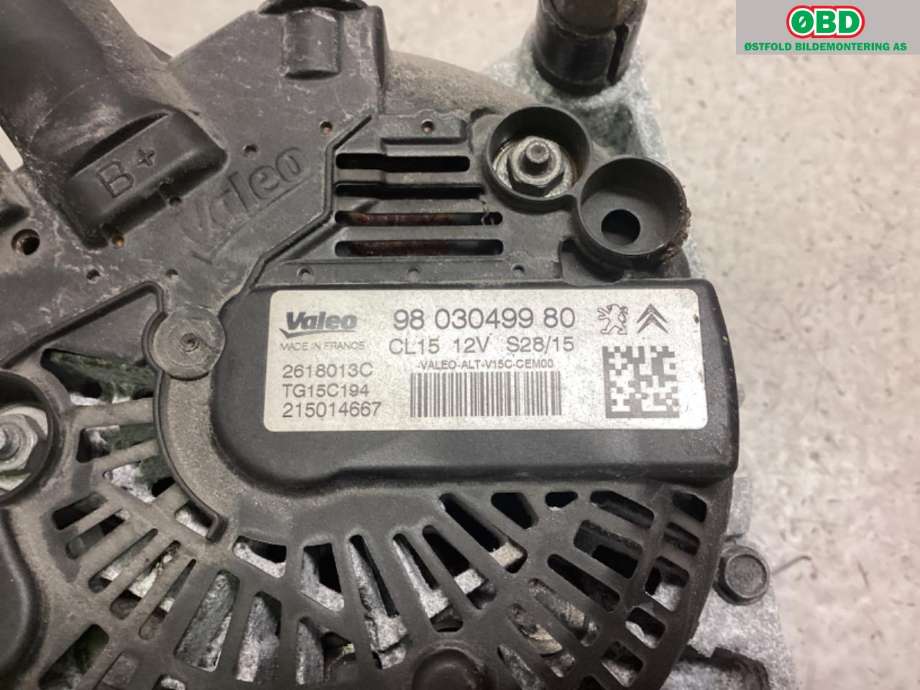 Dynamo til Mitsubishi ASX 2010-2019  (MITSUBISHI|1800A350||9803049980)