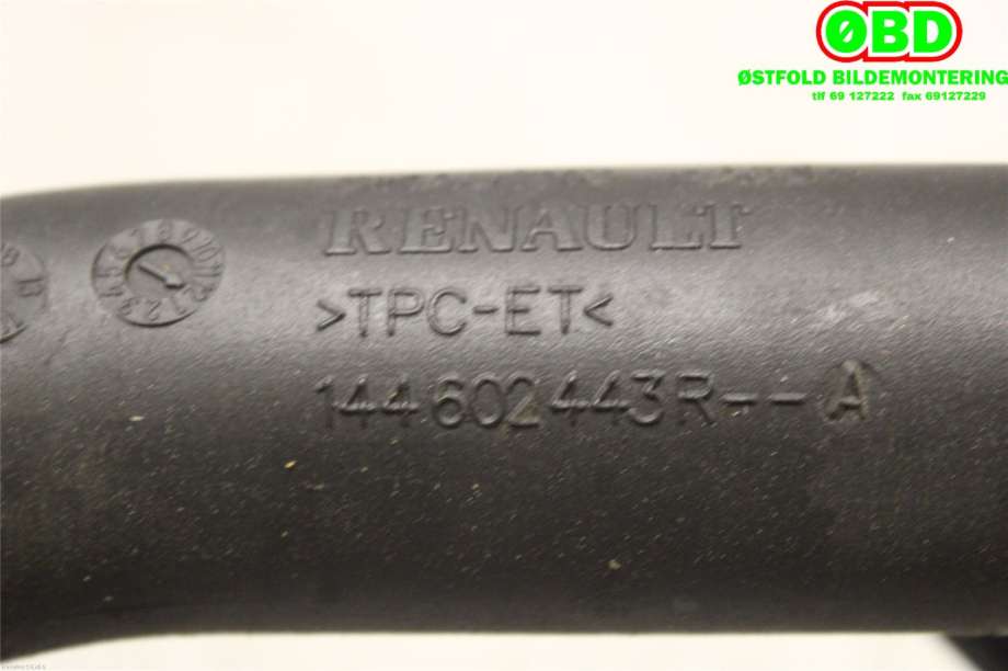 Turbo rør til Renault Megane 2016-->> Type IV (RENAULT|144602443R|144608957R)
