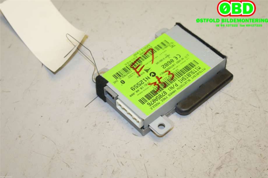 Styreenhet bluetooth til Mitsubishi Outlander, 2015-->> (Type III, Fase 2) (MITSUBISHI|8785A076)