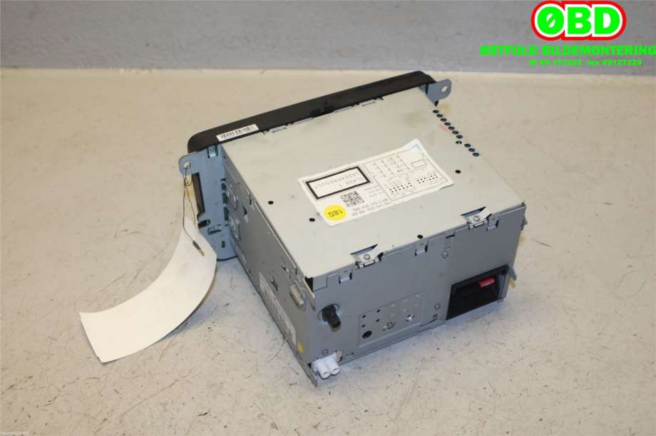 Bilstereo til VW Touran 2010-2015 (Type I, Fase 3) (VOLKSWAGEN|1K0 057 187 BX||1K0035186AB)