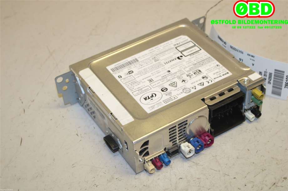 Bilstereo navigasjon til BMW X1 2015-2022 (F48) (F48) (BMW|65 12 5 A3B 4C1||8798036)