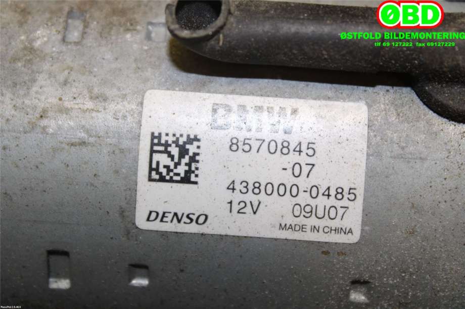 Starter diesel til BMW X1 2015-2022 (F48) (F48) (BMW|12 41 8 570 845||8570845)