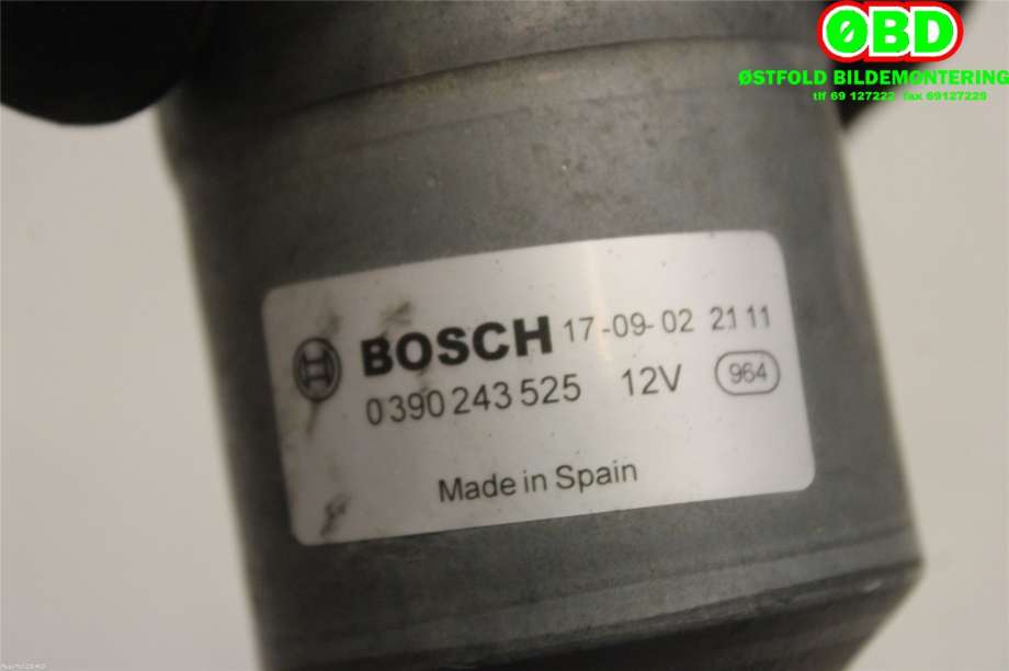 Viskermotor frontrute til BMW X1 2015-2022 (F48) (F48) (BMW||0390243525)