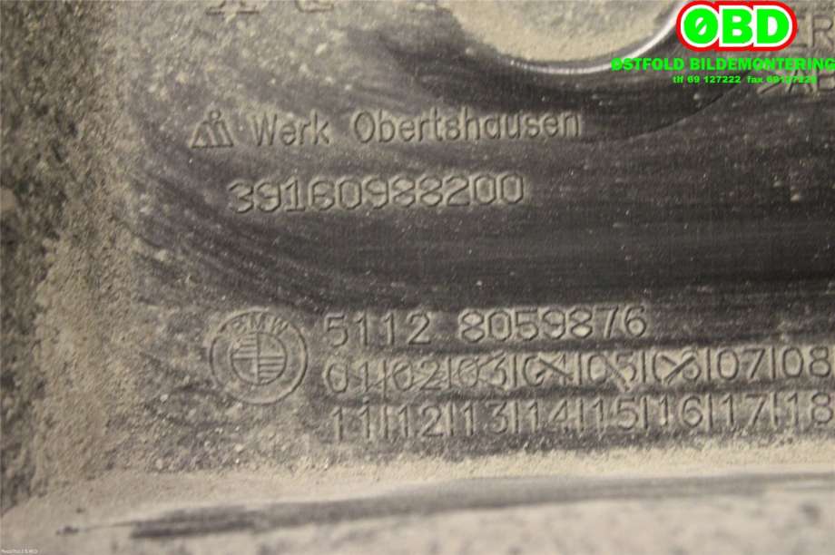 Diverse deler til BMW X1 2015-2022 (F48) (F48) (BMW|51 12 8 059 876||51128059876)