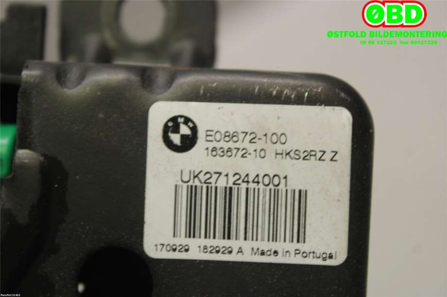 Baklukelås til BMW X1 2015-2022 (F48) (F48) (BMW|51 24 7 357 112|51 24 7 374 006|)