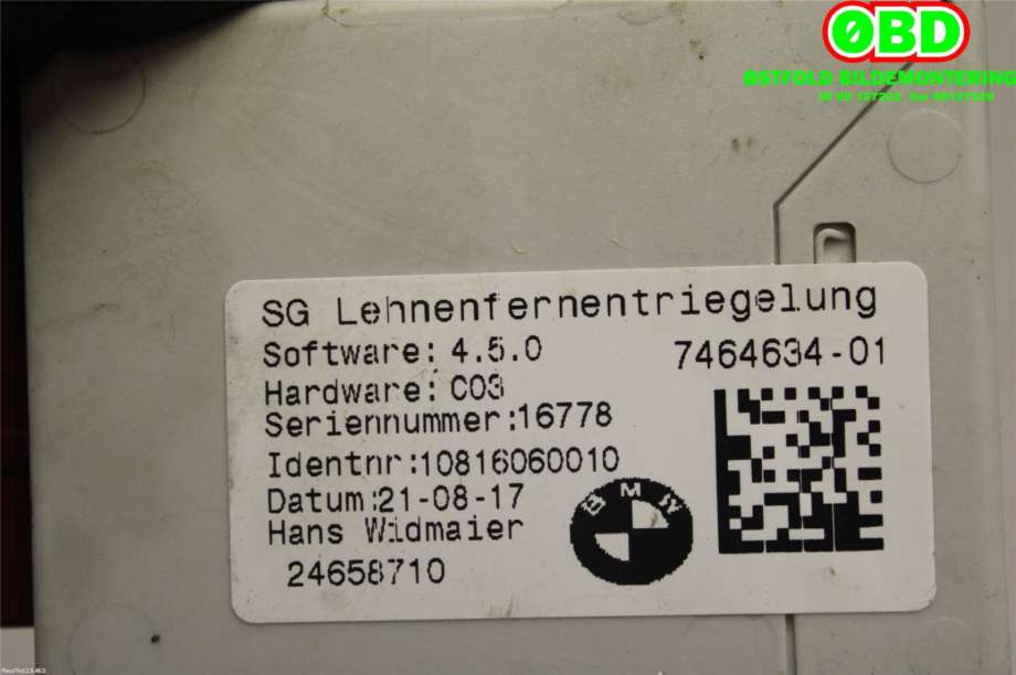 Styreenhet diverse til BMW X1 2015-2022 (F48) (F48) (BMW|61357464634||7464634)