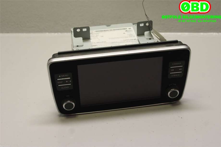 Multimedia display (MCU - Media Controller Unit) til Nissan Leaf 2018-->> (Type II) (NISSAN|259155SN0C|)