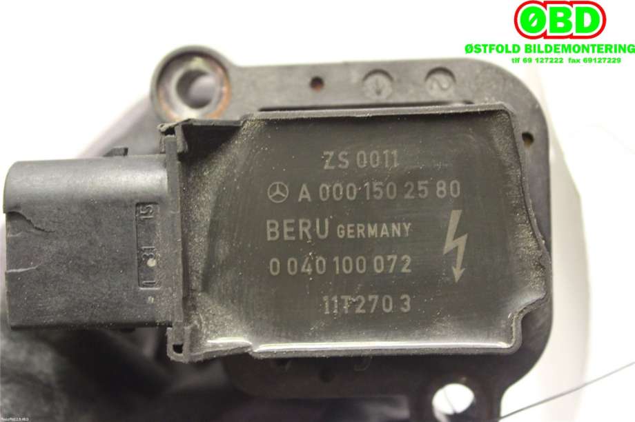 Coil elektronisk til Mercedes C-Klasse 2011-2014 (Fase 2) (W204) (W204) (MERCEDES|A 000 150 25 80||0001502580)