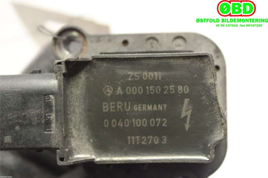 Coil elektronisk til Mercedes C-Klasse 2011-2014 (Fase 2) (W204) (W204) (MERCEDES|A 000 150 25 80||0001502580)