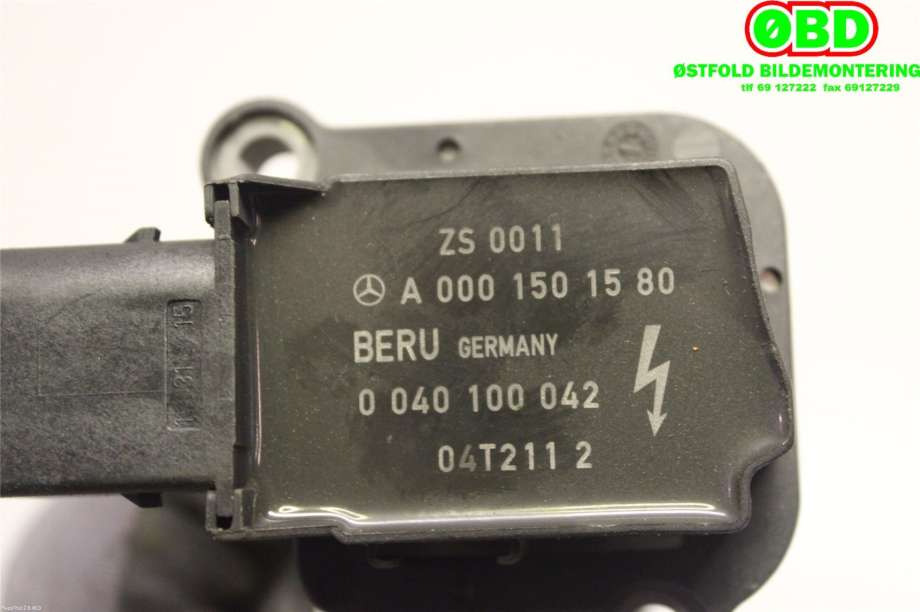 Coil elektronisk til Mercedes SLK 2005-2011 (R171) (R171) (MERCEDES|A 000 150 29 80||0001501580)