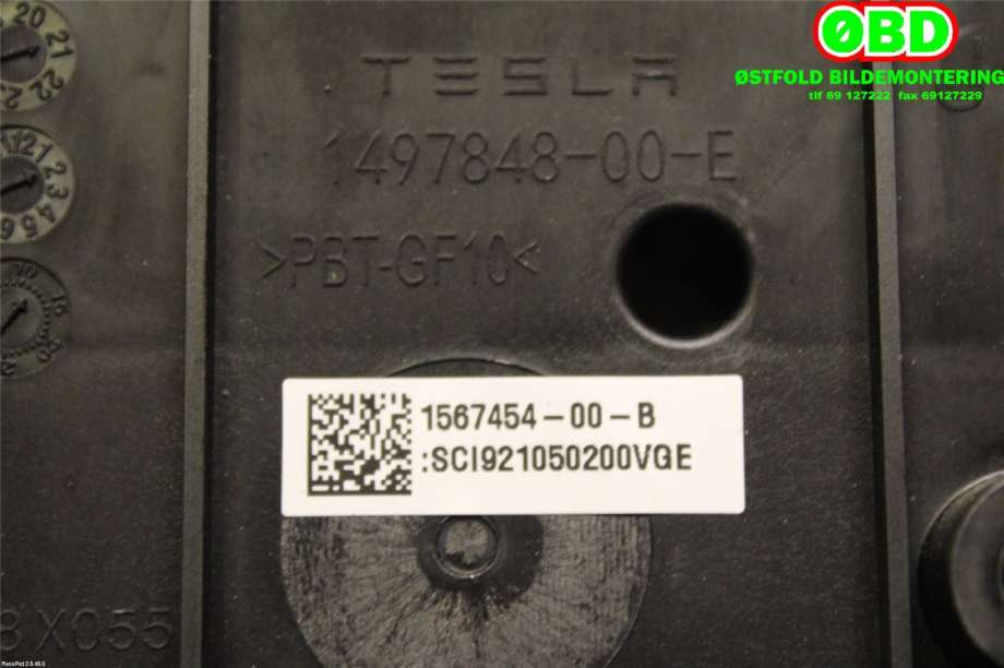 Styreenhet diverse til Tesla Model 3 2018-2023 (Fase 1)  (TESLA|156745400B|)