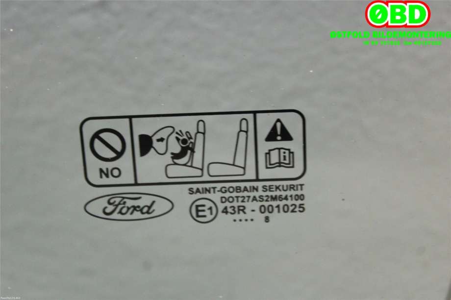 Siderute venstre foran til Ford S-Max 2006-2010 (Type I, Fase 1)  (FORD|1507851|)