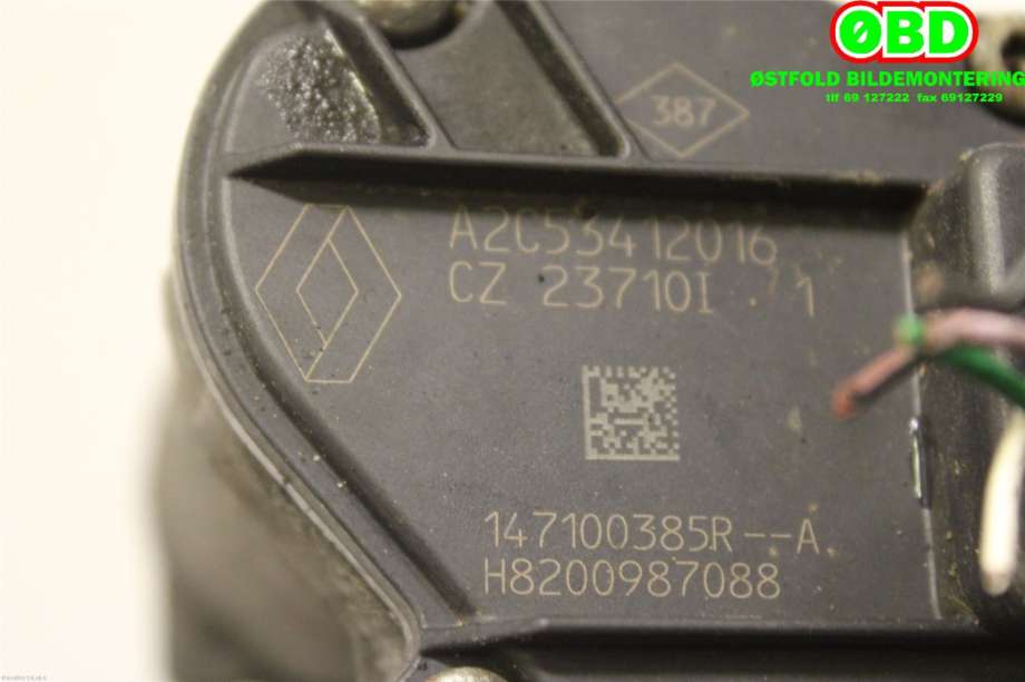 EGR-ventil til Nissan Primastar 2006-2014  (NISSAN|)