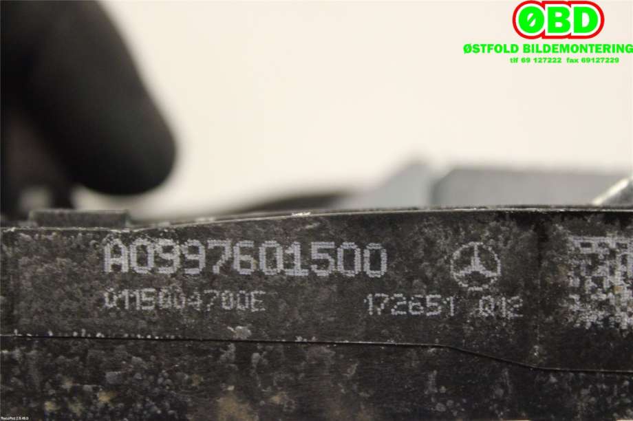 Dørhåndtak utv venstre foran til Mercedes C-Klasse 2018-2021 (Fase 2) (W205) (W205) (MERCEDES|A 099 760 13 59|A 099 760 15 00|0997601500)
