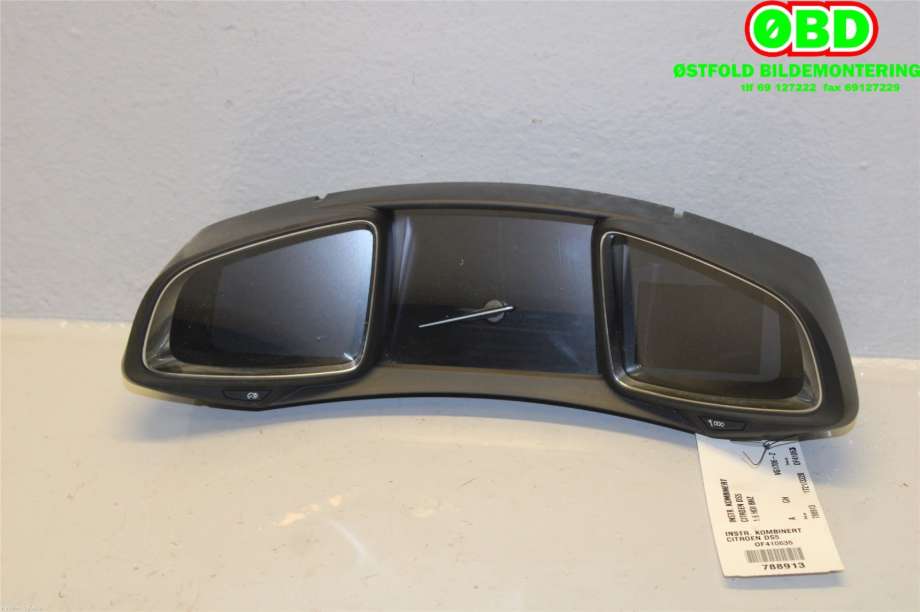 Instrumentpanel til Citroën DS5, 2012-2017  (CITROEN|9809756380)