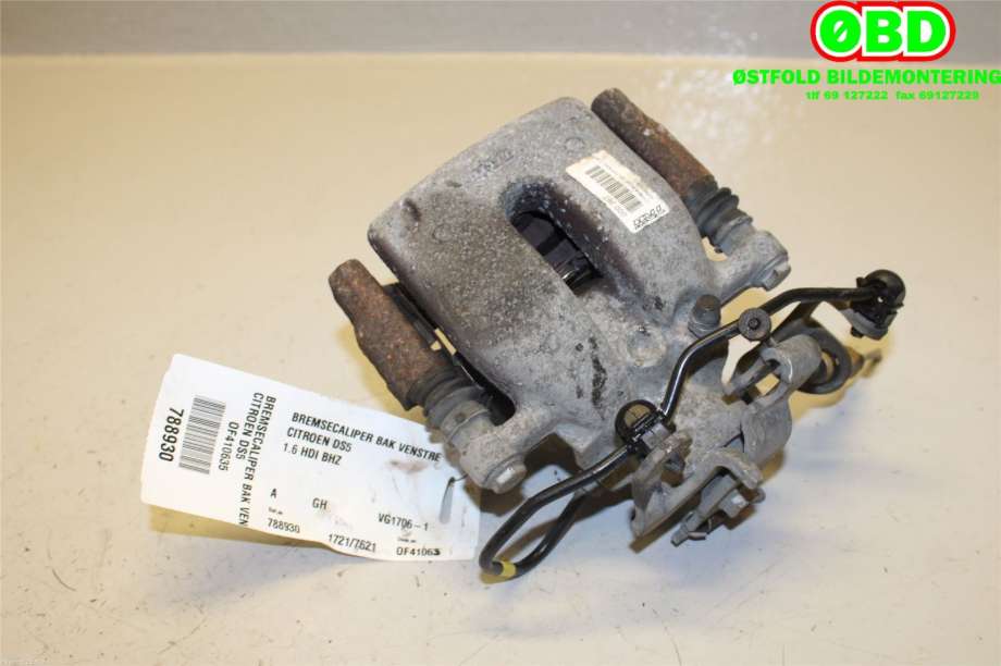 Bremsecaliper venstre bak til Citroën DS5 2012-2017  (CITROEN|4401Q2|)