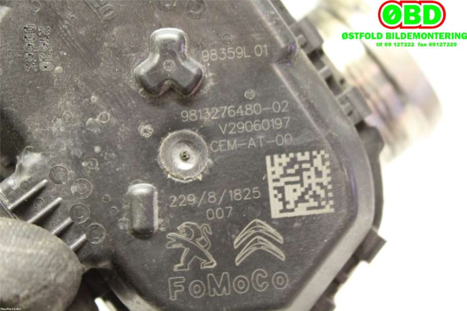 Spjeldhus til Ford Transit Connect 2018-->> Type II, Fase 2 (FORD|2261139||9813276480)