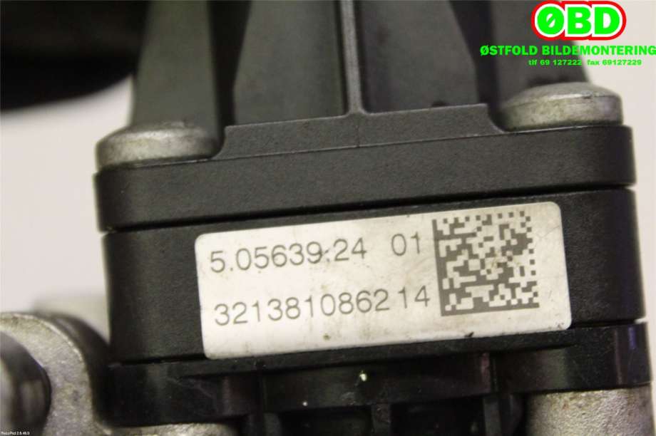 EGR-ventil til Ford Transit Connect 2018-->> Type II, Fase 2  (FORD|2342011|)