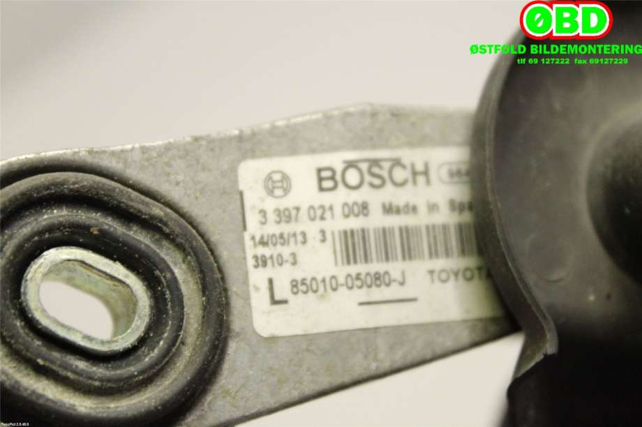 Viskeroverføring til Toyota Avensis 2009-2015 (Type III, Fase 1)  (TOYOTA||3397021008|8501005080J)