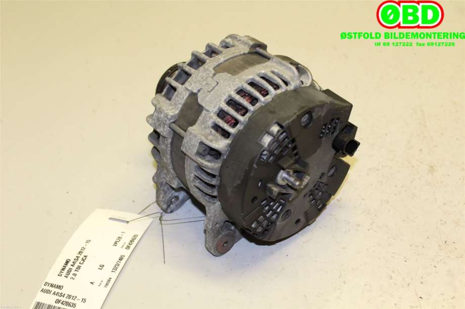 Dynamo til Audi A4 2007-2014 (Type IV) (B8) (B8) (AUDI|03L 903 017 E|03L 903 017 EX|03L903017E)