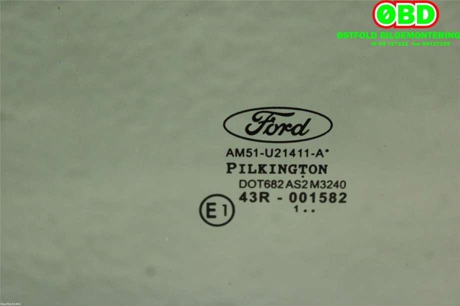 Siderute venstre foran til Ford C-Max 2010-2015 (Type II, Fase 1)  (FORD|1697790|)