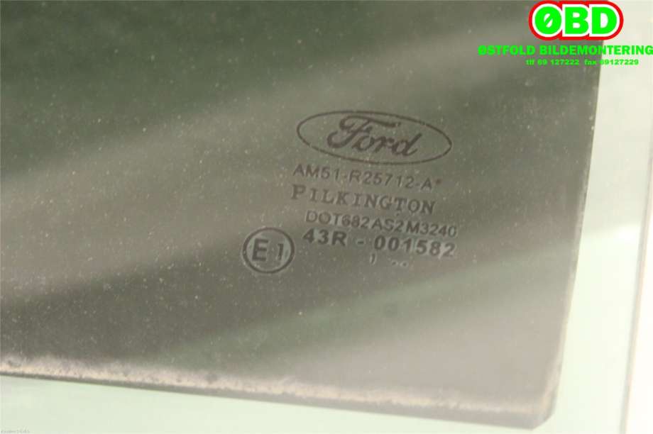 Siderute høyre bak til Ford C-Max 2010-2015 (Type II, Fase 1) (FORD|1699794|)