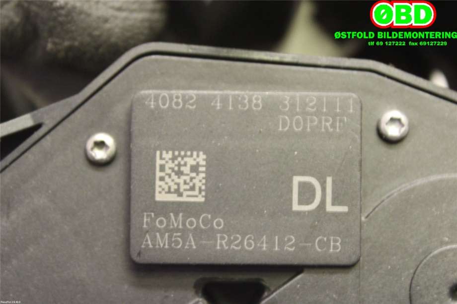 Låsekasse høyre bak til Ford C-Max 2010-2015 (Type II, Fase 1)  (FORD|2095156||AM5AR26412CB)