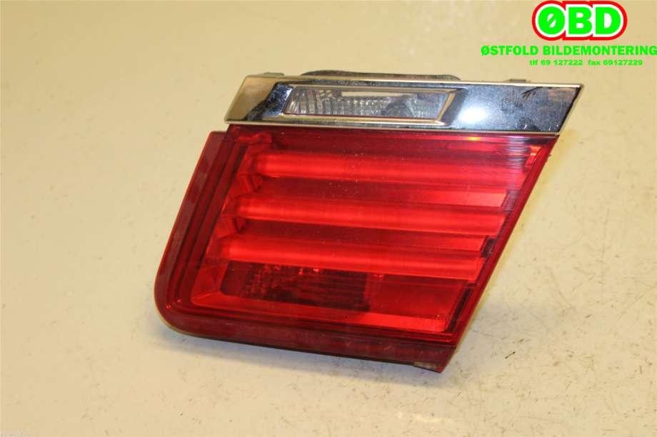 Baklykt høyre indre til BMW 7-Serie 2009-2015 (F01/F02/F03/F04) (F01/F02/F03/F04) (BMW|63 21 7 182 206||7182206)