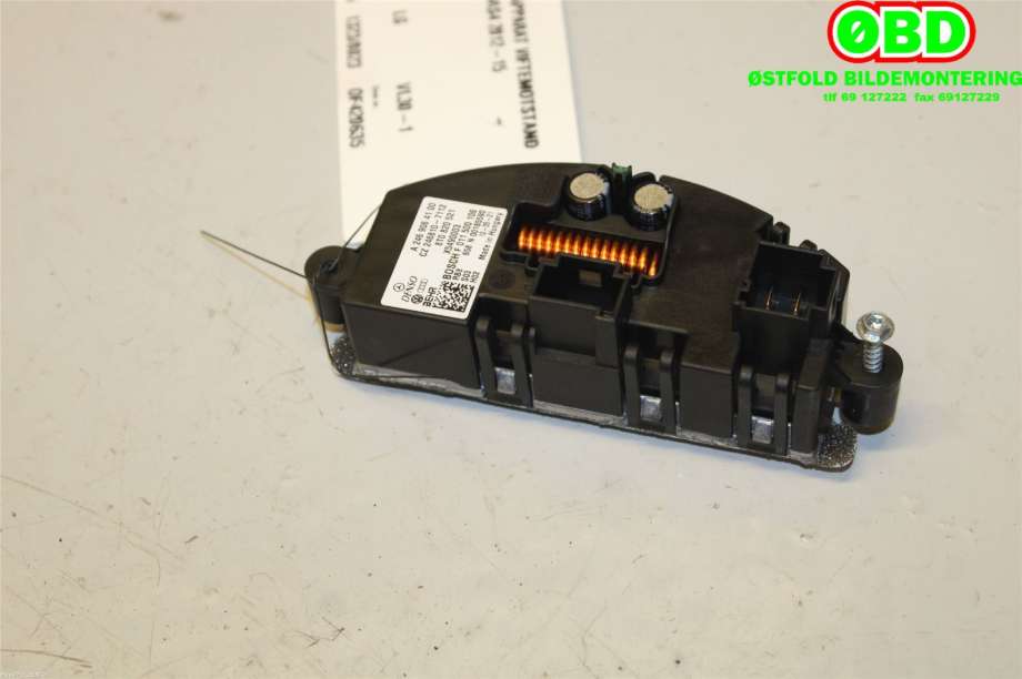 Varmeapparat motstand til Audi A4 2007-2014 (Type IV) (B8) (B8) (AUDI|8T0 820 521|8T0 820 521 G|8T0820521)