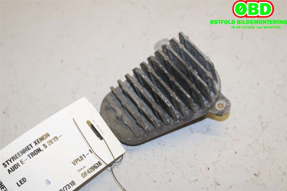 Styreenhet xenon/ballast til Audi e-tron 2018-->> (AUDI|)