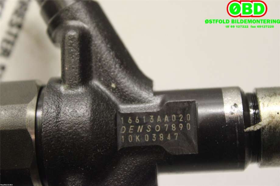 Dyse innsprøyting diesel til Subaru Forester 2008-2013 (Type III) (SUBARU|16613AA020|)