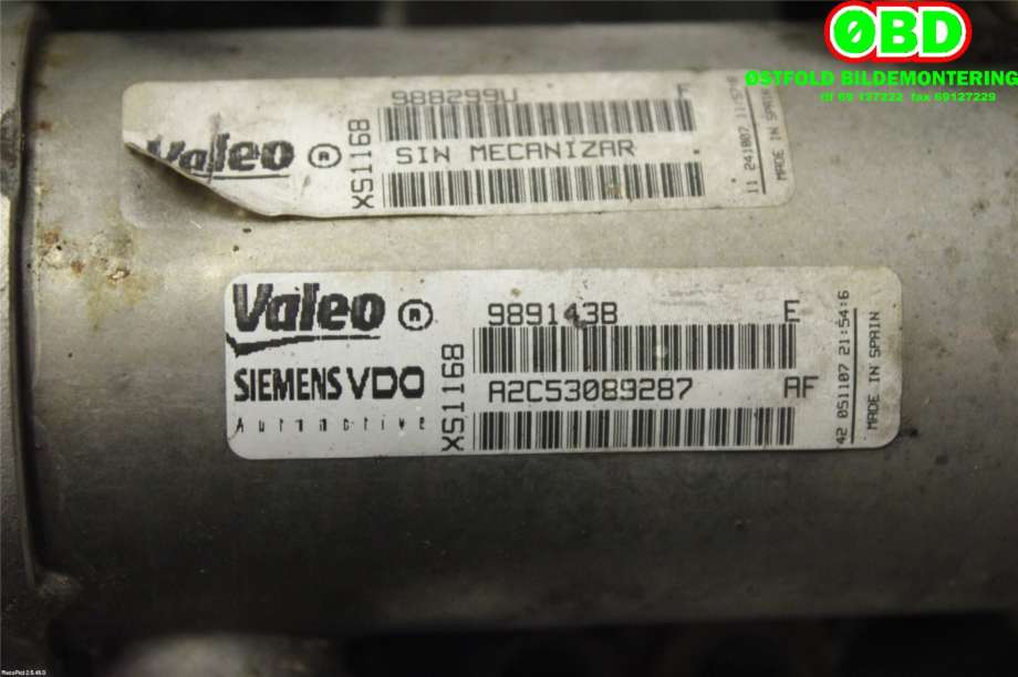 EGR-ventil til Nissan Primastar 2006-2014  (NISSAN|)