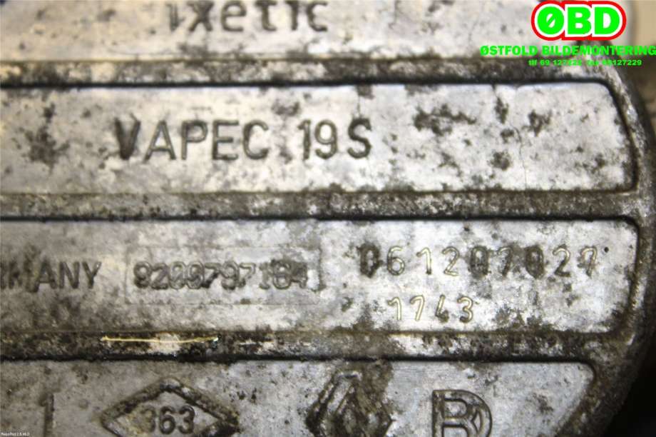 Vakuumpumpe til Nissan Primastar 2006-2014  (NISSAN|1465000Q0M|)