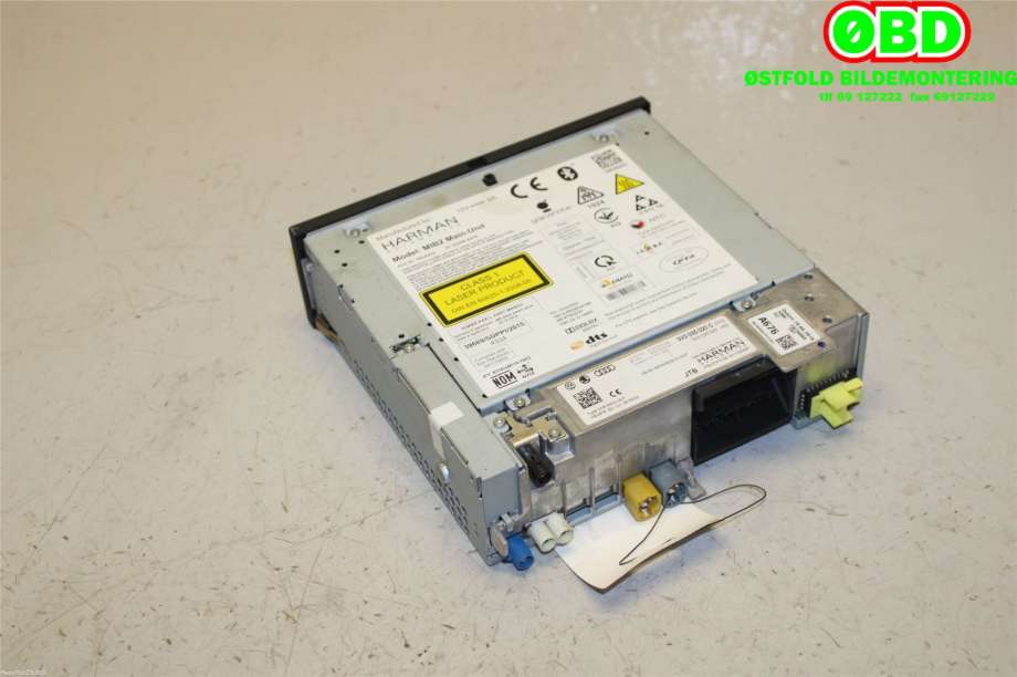 Bilstereo navigasjon til Škoda Octavia 2017-2020 (Type III, Fase 2)  (SKODA|3V0 035 020 C||3V0035020C)