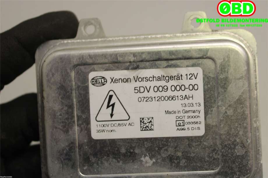 Styreenhet xenon/ballast til Kia Sportage 2010-2016 (Type III)  (KIA|921903L000|5DV00900000|)
