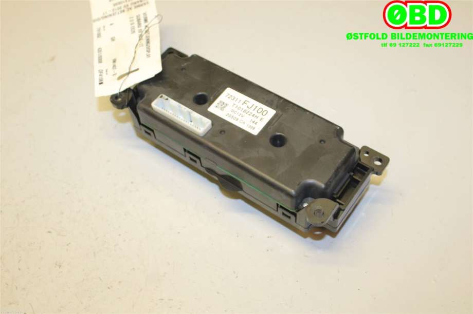 Varmeapparat betjening til Subaru XV 2012-2017 (Type I) (SUBARU|72311FJ100|)