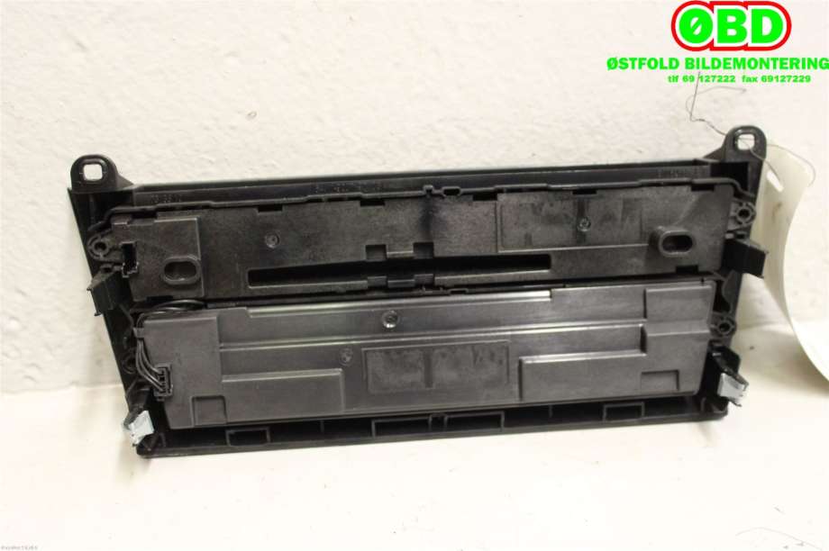 Varmeapparat betjening til BMW 1-Serie 2011-2015 (Fase 1) (F20/F21) (F20/F21) (BMW|64 11 9 287 337|)