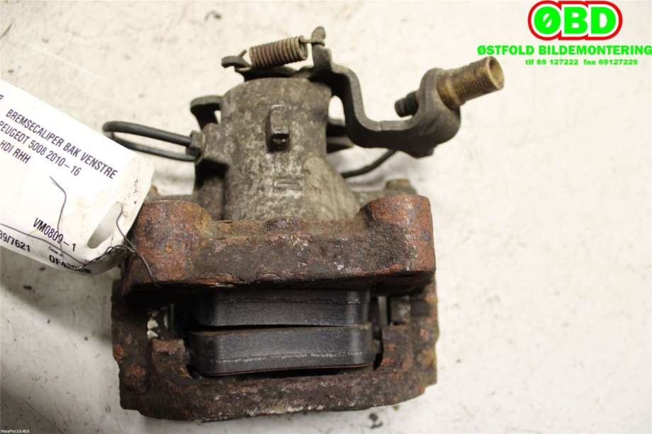 Bremsecaliper venstre bak til Peugeot 5008 2010-2017 (Type I)  (PEUGEOT|4401Q2|)