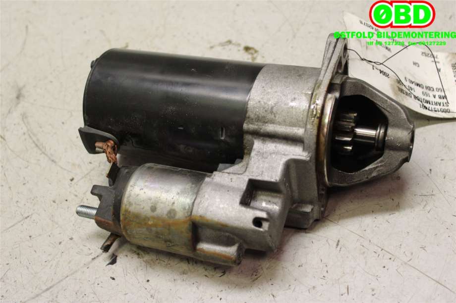 Starter diesel til Mercedes A-Klasse 2005-2012 (W169) (W169) (MERCEDES|A 005 151 74 01|)