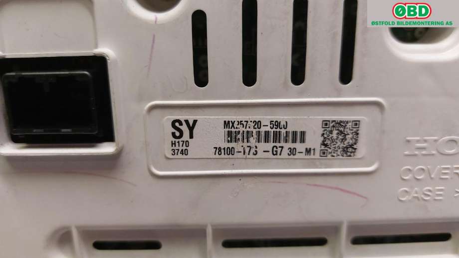 Instrumentpanel til Honda HR-V 2015-2021 (Type II)  (HONDA|78100T7SG73|)