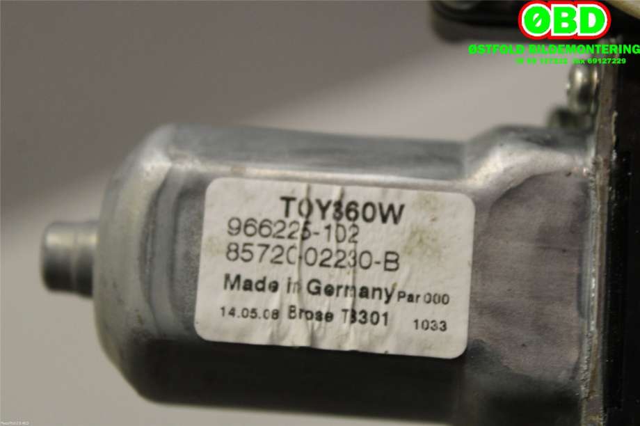 Ruteheis venstre foran til Toyota Corolla 2007-2013  (TOYOTA|6982002300|)