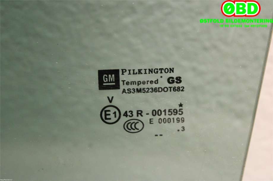 Siderute venstre bak til Opel Astra J 2010-2015 (OPEL|13265819|161942|)
