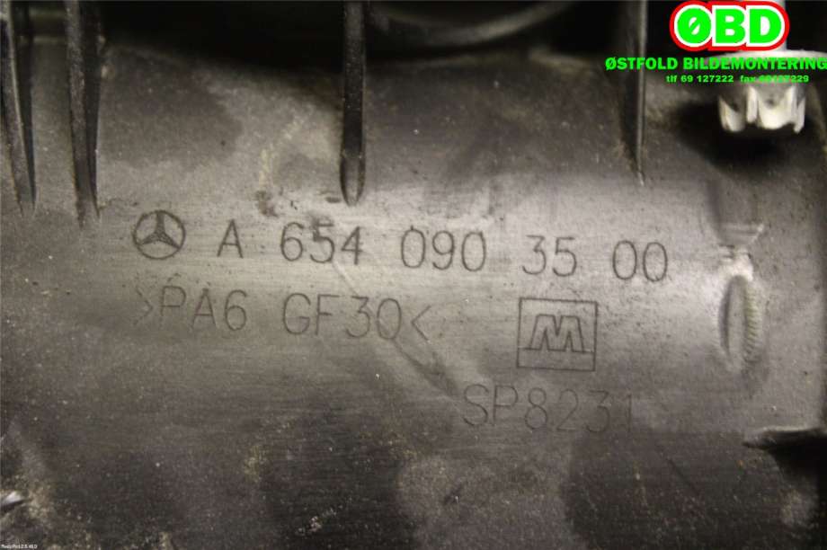 Manifold innsug til Mercedes GLE 2019-->> (W167) (W167) (MERCEDES|A 654 090 35 00||6540903500)