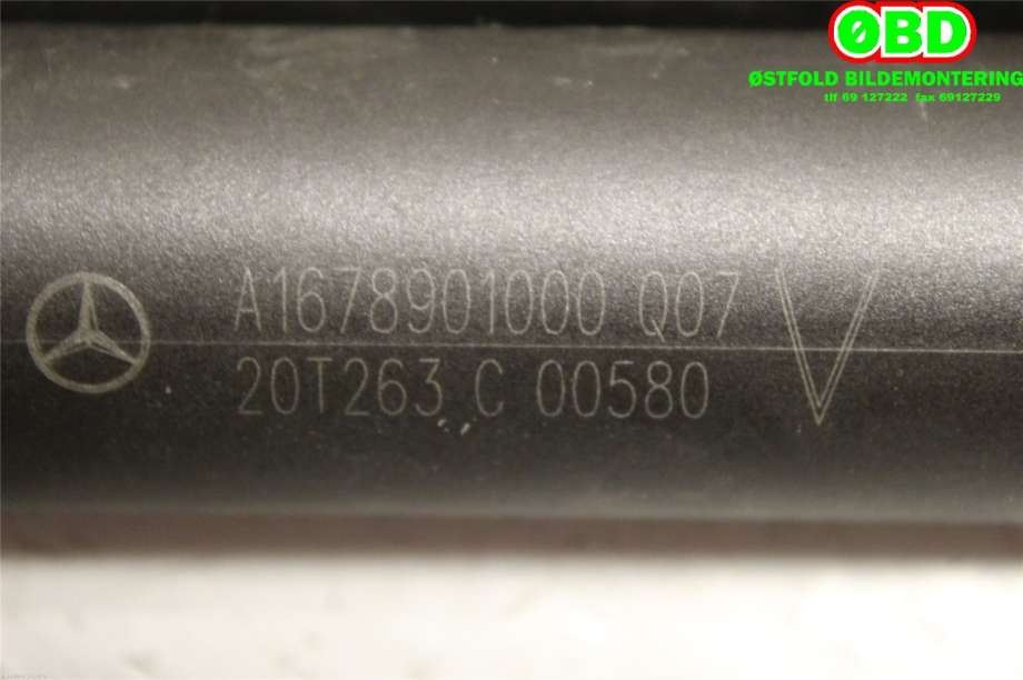 Baklukeåpner motor til Mercedes GLE 2019-->> (W167) (W167) (MERCEDES|A 167 980 05 64|A 167 890 10 00|)